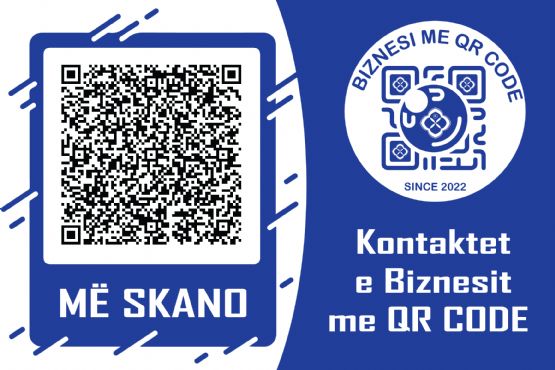  Antarësimi një vjeçar me paketën KONTAKT-VIRTUAL per kontaktet e biznesit me QR CODE